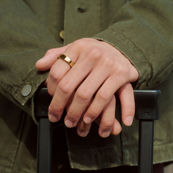 Умное кольцо Oura Ring 5 (размер 8), золотой/Gold в Ульяновске