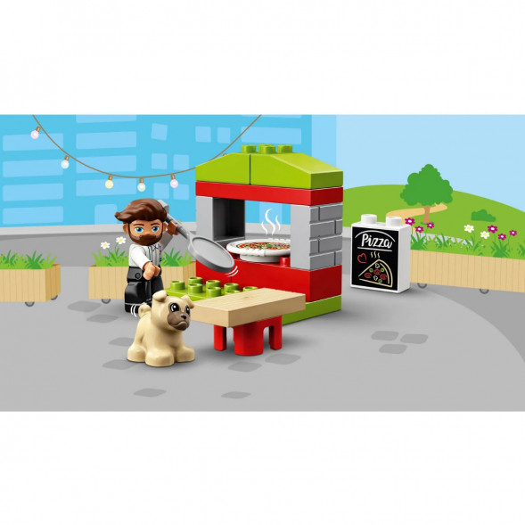Конструктор LEGO DUPLO 10927 Town Киоск-пиццерия в Ульяновске
