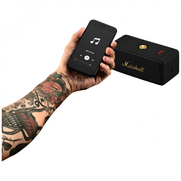 Портативная акустика Marshall Emberton II, 20 Вт, Black/Brass в Ульяновске