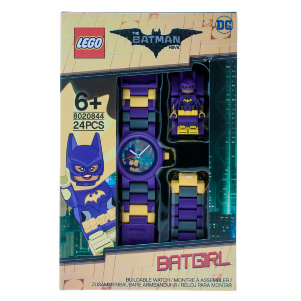 Часы LEGO Super Heroes 8020844 Batman Movie Бэтгерл с минифигуркой в Ульяновске