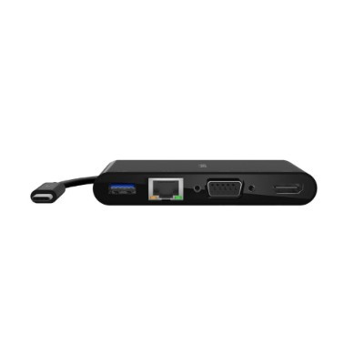 Док-станция Belkin USB-C Multimedia + Charge Adapter AVC004btBK, черный в Ульяновске