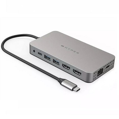 USB Хаб Hyper HyperDrive Dual 4K HDMI 10-в-1 USB-C в Ульяновске