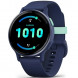 Умные часы Garmin Vivoactive 5, синие с металлически-синим безелем и силиконовым ремешком 010-02862-12 в Ульяновске