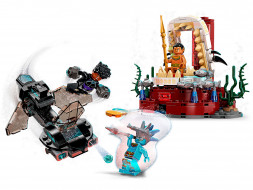 Конструктор LEGO Super Heroes 76213 Тронный зал короля Нэмора