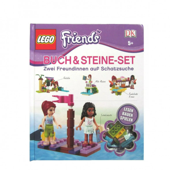 Книга и набор кубиков LEGO Friends Buch &amp;amp; Steine-Set Zwei Freundinnen auf Schatzsuche в Ульяновске
