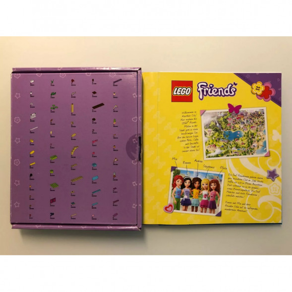 Книга и набор кубиков LEGO Friends Buch &amp;amp; Steine-Set Zwei Freundinnen auf Schatzsuche в Ульяновске