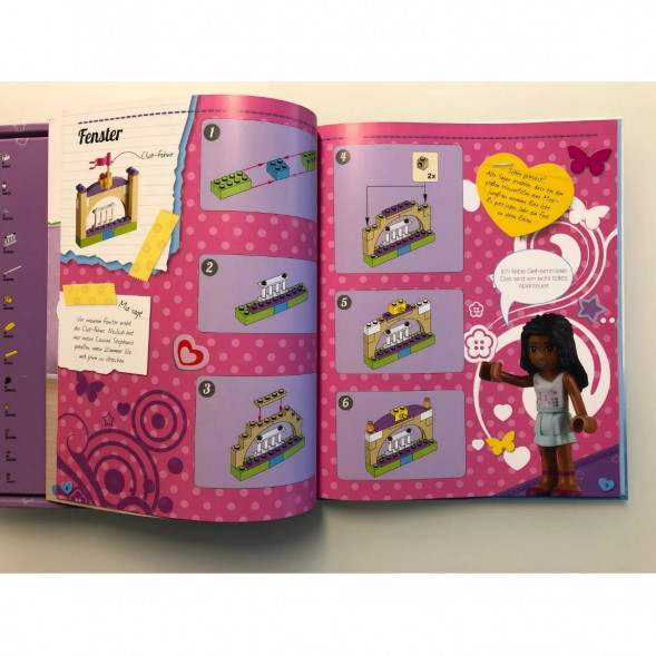 Книга и набор кубиков LEGO Friends Buch &amp;amp; Steine-Set Zwei Freundinnen auf Schatzsuche в Ульяновске