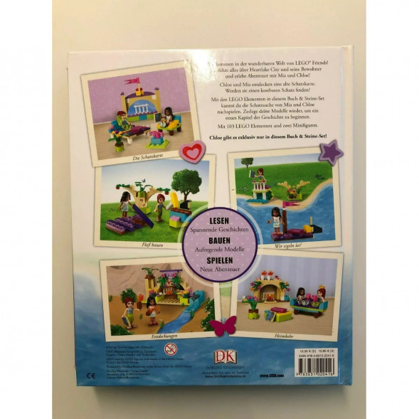 Книга и набор кубиков LEGO Friends Buch &amp;amp; Steine-Set Zwei Freundinnen auf Schatzsuche в Ульяновске
