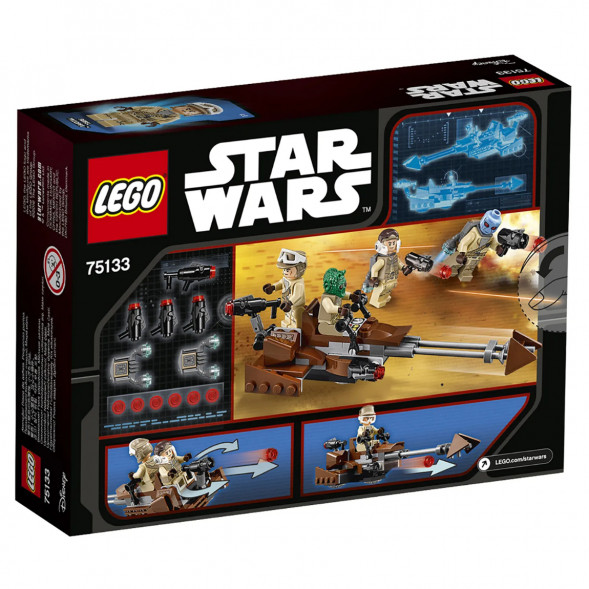 Конструктор LEGO Star Wars 75133 Боевой набор Повстанцев в Ульяновске