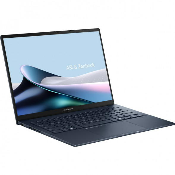 Ноутбук ASUS Zenbook 14 UX3405CA-ST1350 (14&amp;quot;, OLED, Intel Core Ultra 5 225H 1.7ГГц, 14-ядер, 16ГБ LPDDR5x, 512ГБ SSD, Intel Arc 130T, без ОС), синий в Ульяновске