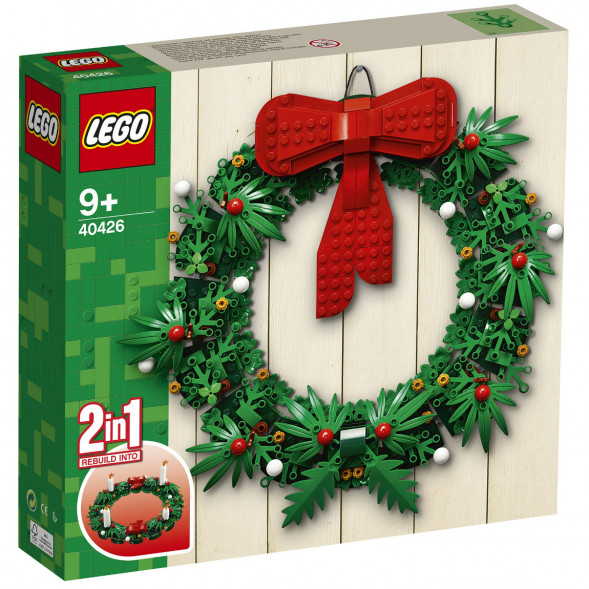 Конструктор LEGO 40426 Сувенирный набор «Рождественский венок» 2 в 1 в Ульяновске