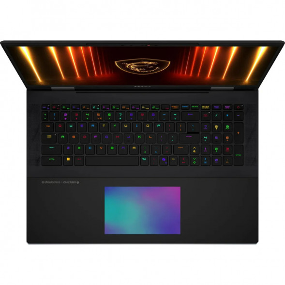 Ноутбук MSI Titan 18 HX AI A2XWJG-206RU (18&amp;quot;, IPS, Intel Core Ultra 9 285HX 2.8ГГц, 24 ядра, 64ГБ DDR5, 4ТБ SSD, NVIDIA GeForce RTX 5090 24 ГБ, Windows 11 Home), черный в Ульяновске