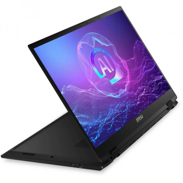 Ноутбук трансформер MSI Summit Pro 16 AI A2HVETG-084RU (16&amp;quot;, IPS, Intel Core Ultra 9 285H 2.9ГГц, 16 ядер, 32ГБ LPDDR5, 1ТБ SSD, NVIDIA GeForce RTX 4050 - 6 ГБ, Windows 11 Pro), черный в Ульяновске