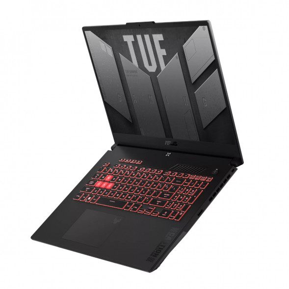 Ноутбук ASUS TUF Gaming A17 FA707NUG-HX156 (17.3&amp;quot;, IPS, 6 ядер, AMD Ryzen 7 7445HS 3.2 ГГц, 16 ГБ DDR5, SSD 512 ГБ, NVIDIA GeForce RTX 4050 - 6 ГБ, без ОС), черный в Ульяновске