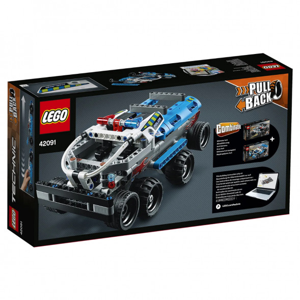 Конструктор LEGO Technic 42091 Полицейская погоня в Ульяновске