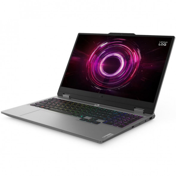 Ноутбук Lenovo LOQ 15AHP10 (83JG003DPB) (15.6&amp;quot;,  IPS, AMD Ryzen 5 220, 6 ядер, 16 ГБ DDR5, SSD 512 ГБ, NVIDIA GeForce RTX 5050 - 8 ГБ, без ОС), серый в Ульяновске