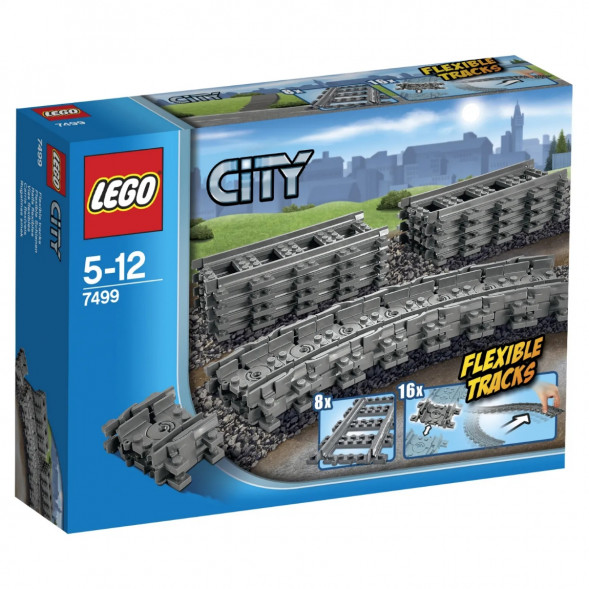 Конструктор LEGO City Trains 7499 Гибкие пути в Ульяновске