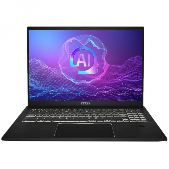 Ноутбук трансформер MSI Summit Pro 16 AI A2HVETG-085RU (16&amp;quot;, IPS, Intel Core Ultra 7 255H 2ГГц, 16 ядер, 32ГБ LPDDR5, 1ТБ SSD, NVIDIA GeForce RTX 4050 - 6 ГБ, Windows 11 Pro), черный в Ульяновске