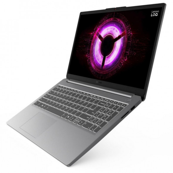 Ноутбук Lenovo LOQ 15ARP10E (83S0007FUS) (15.6&amp;quot;, IPS, AMD Ryzen 7 170 3.2 ГГц, 8 ядер, 16 ГБ DDR5, SSD 512 ГБ, NVIDIA  GeForce RTX 4050 - 6 ГБ, Windows 11 Home), серый в Ульяновске