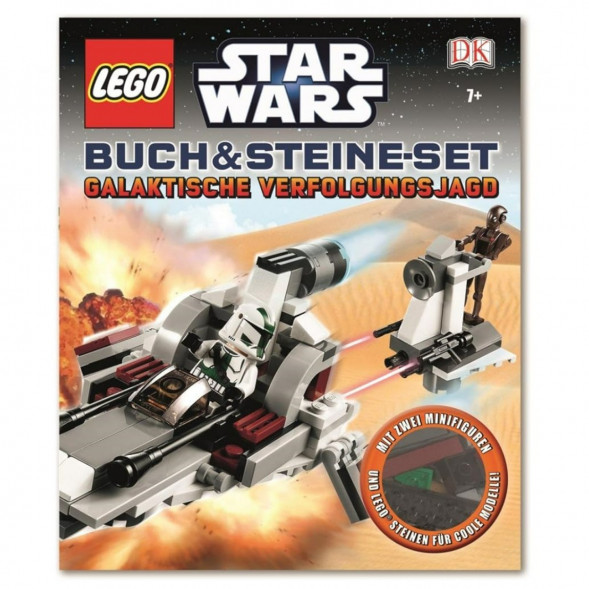 Книга и набор кубиков LEGO Star Wars Buch &amp;amp; Steine-Set: Galaktische Verfolgungsjagd в Ульяновске