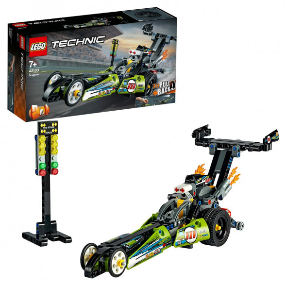 Конструктор LEGO Technic 42103 Драгстер в Ульяновске