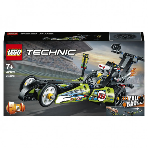 Конструктор LEGO Technic 42103 Драгстер в Ульяновске