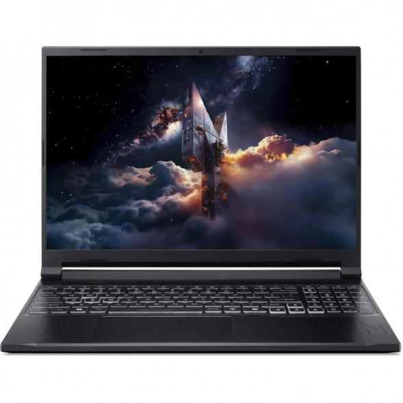 Ноутбук Acer Nitro V 16S ANV16S-71-57UH (16&amp;quot;, 2025, IPS, Intel Core 5 210H 2.2ГГц, 8 ядер, 16ГБ DDR5, 1ТБ SSD, NVIDIA GeForce RTX 5060 - 8 ГБ, без ОС), черный в Ульяновске