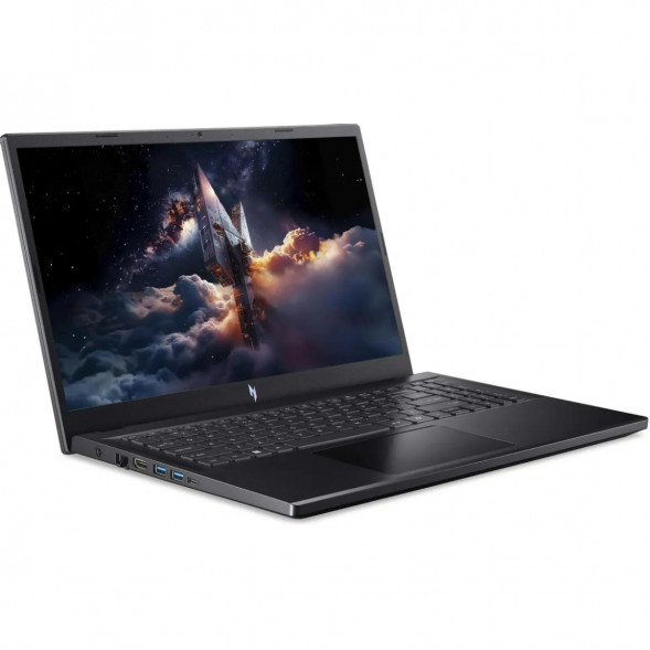 Ноутбук Acer Nitro V 15 ANV15-52-57BB (15.6&amp;quot;, IPS, Intel Core i5 13420H 2.1ГГц, 8 ядер, 16ГБ DDR4, 512ГБ SSD, NVIDIA GeForce RTX 5050 - 8 ГБ, Windows 11 Home), черный в Ульяновске