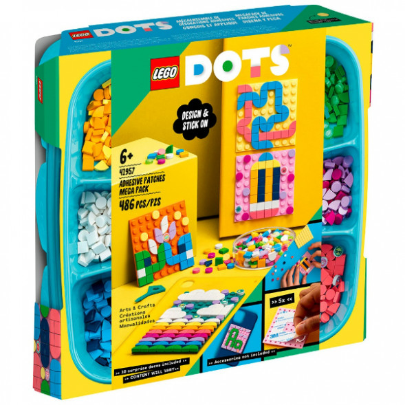 Конструктор LEGO DOTS 41957 Большой набор пластин-наклеек с тайлами в Ульяновске