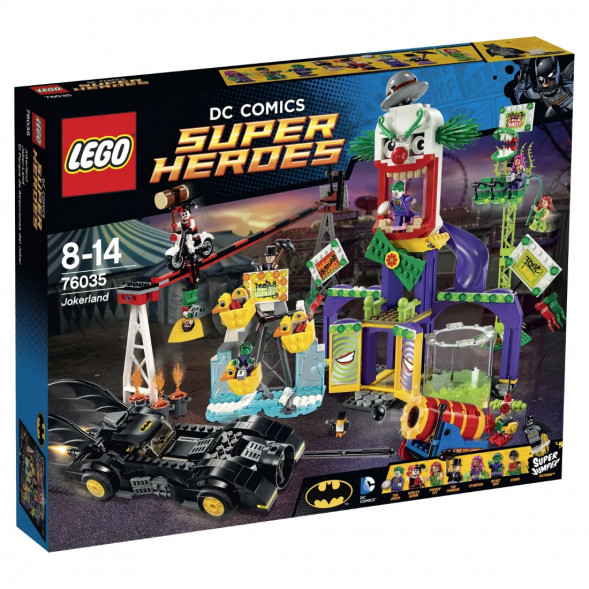 Конструктор LEGO Super Heroes 76035 Джокерленд  в Ульяновске