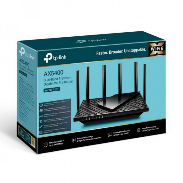 Роутер TP-LINK Archer AX73 (AX5400) в Ульяновске