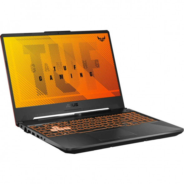 Ноутбук ASUS TUF Gaming A15 FA506NCG-HN330 (15.6&amp;quot;, IPS, AMD Ryzen 7 8845HS 3.8ГГц, 8-ядерный, 16ГБ DDR5, 512ГБ SSD, NVIDIA GeForce RTX 3050 - 4 ГБ, без ОС), черный в Ульяновске