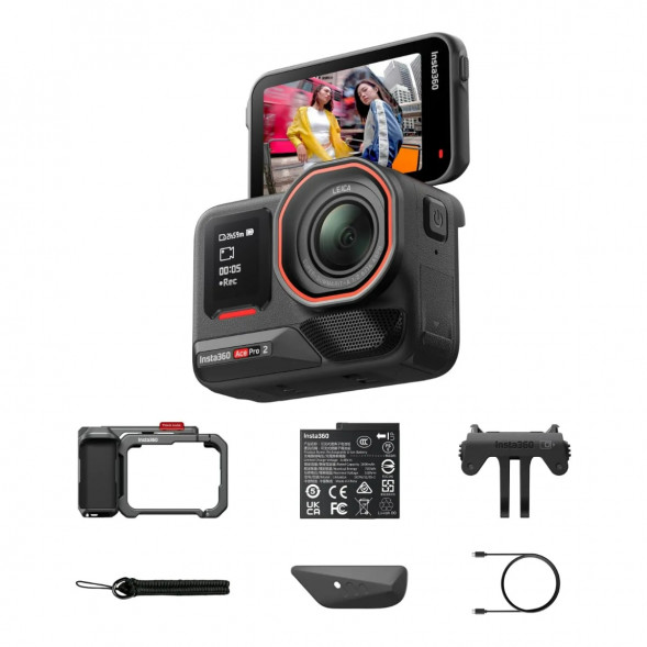 Экшн-камера Insta360 Ace Pro 2 Single Battery Xplorer Bundle, Gray в Ульяновске