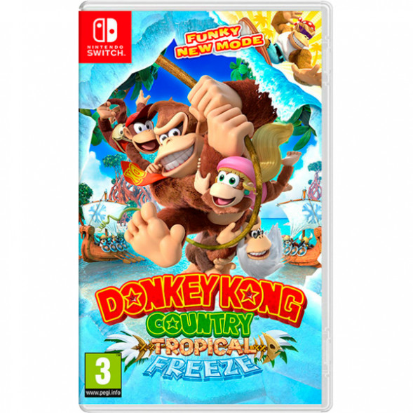 Игра Donkey Kong Country: Tropical Freeze [Nintendo Switch, английская версия] в Ульяновске