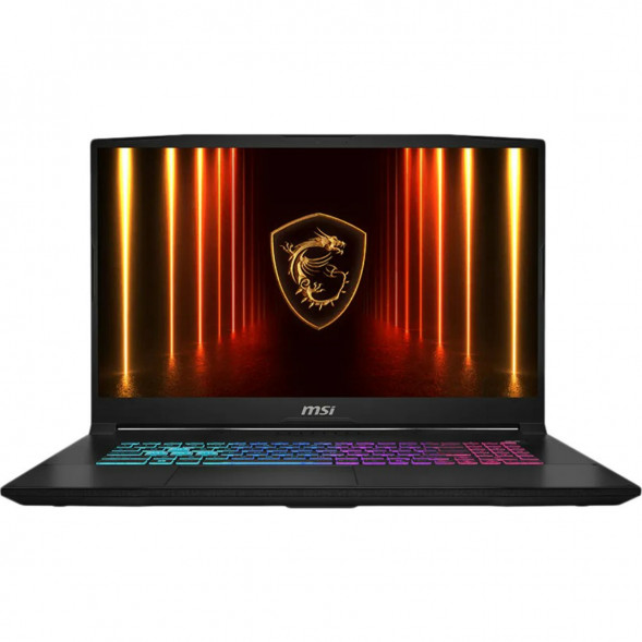 Ноутбук MSI Katana 17 HX B14WGK-274XRU (17.3&amp;quot;, IPS, Intel Core i7 14650HX 2.2ГГц, 16 ядер, 32ГБ DDR5, 1ТБ SSD, NVIDIA GeForce RTX 5070 - 8 ГБ, TGP 115Вт, без ОС), черный в Ульяновске
