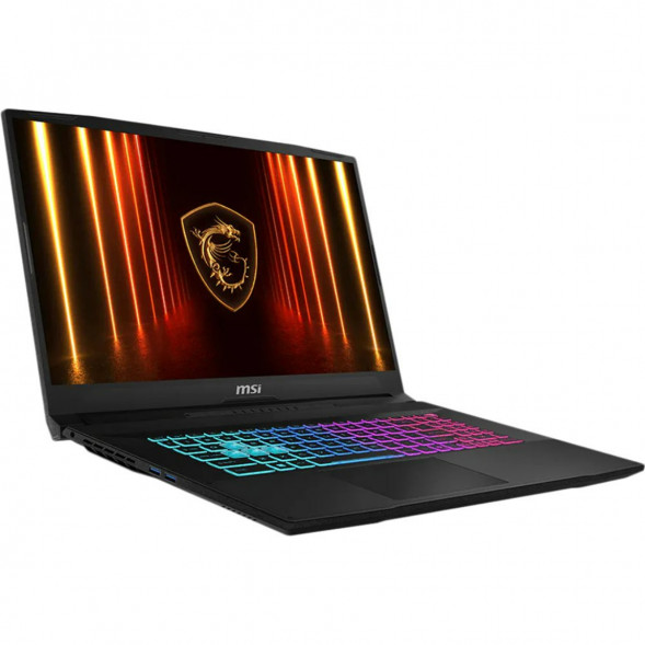 Ноутбук MSI Katana 17 HX B14WGK-274XRU (17.3&amp;quot;, IPS, Intel Core i7 14650HX 2.2ГГц, 16 ядер, 32ГБ DDR5, 1ТБ SSD, NVIDIA GeForce RTX 5070 - 8 ГБ, TGP 115Вт, без ОС), черный в Ульяновске