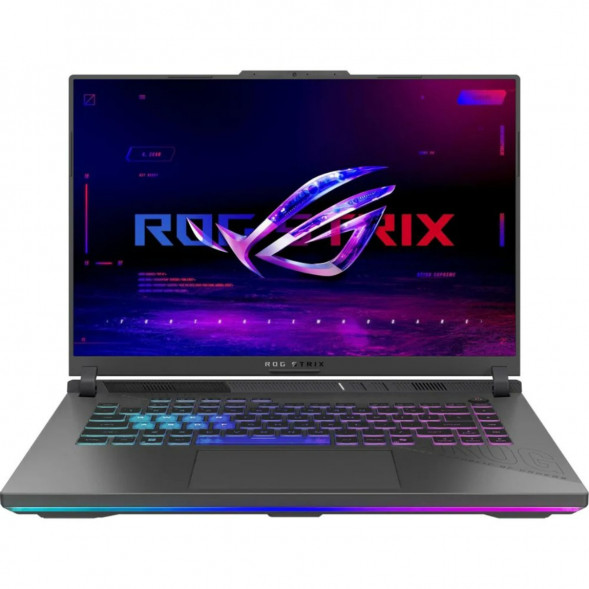 Ноутбук ASUS ROG Strix G16 G614PR-RV090 (16&amp;quot;, IPS, AMD Ryzen 9 8940HX 2.4ГГц, 16 ядер, 32ГБ DDR5, 1ТБ SSD, 	 NVIDIA GeForce RTX 5070 Ti - 12 ГБ, TGP 140Вт, без ОС), серый в Ульяновске