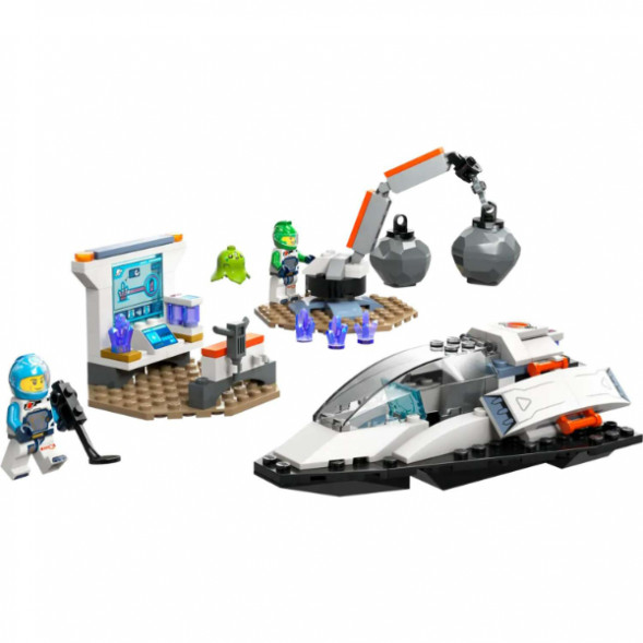 Конструктор LEGO City 60429 Открытие космического корабля и астероида в Ульяновске