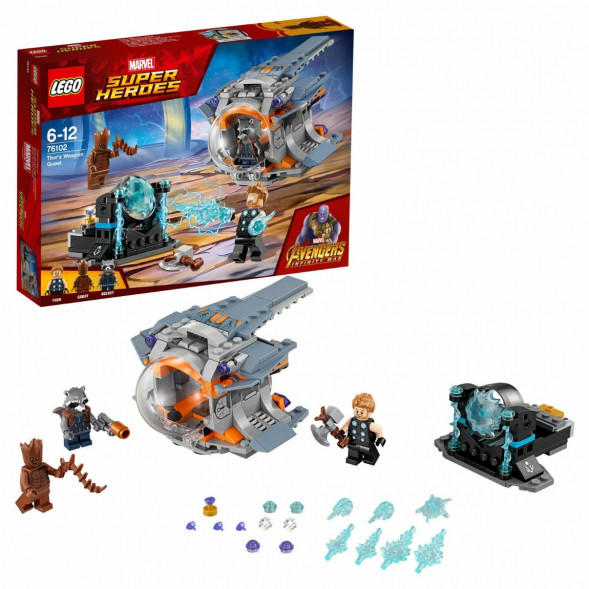 Конструктор LEGO Super Heroes 76102 Война бесконечности: В поисках оружия Тора в Ульяновске