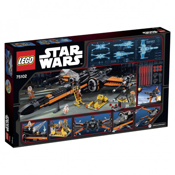 Конструктор LEGO Star Wars 75102 Истребитель По (Poe&amp;#039;s X-Wing Fighter) в Ульяновске