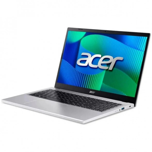 Ноутбук Acer Extensa 15 EX215-57-597H (15.6&amp;quot;, IPS, Intel Core i5 13420H 2.1ГГц, 8 ядер, 32ГБ DDR5, 1ТБ SSD, Intel UHD Graphics, без ОС), серебристый в Ульяновске