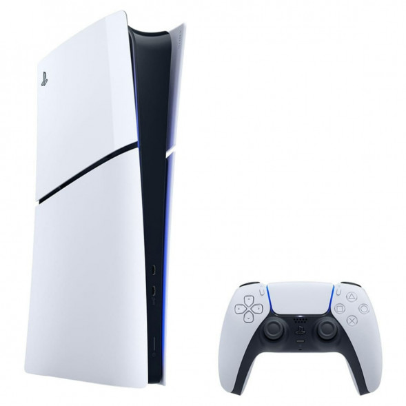 Игровая приставка Sony PlayStation 5 Slim 1TB без дисковода, белый в Ульяновске