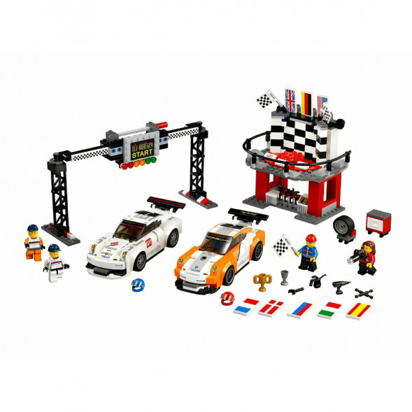 Конструктор LEGO Speed Champions 75912 Финишная линия гонки Porsche 911 GT в Ульяновске