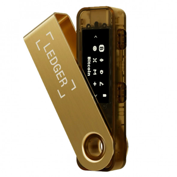 Криптокошелек Ledger Nano S Plus 1 шт., золотой в Ульяновске