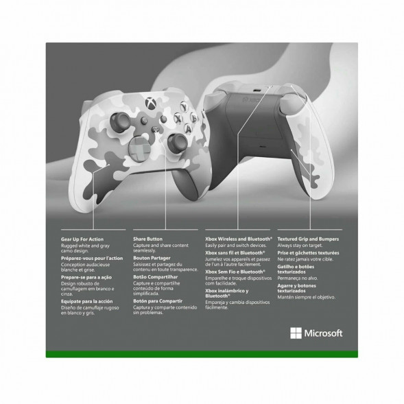 Геймпад Microsoft Xbox Series Controller, Arctic Camo в Ульяновске