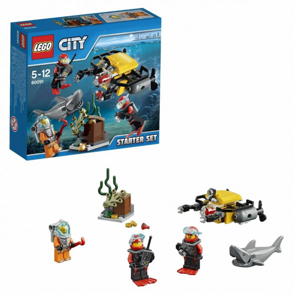 Конструктор LEGO City Deep Sea Explorers 60091 Исследование морских глубин в Ульяновске