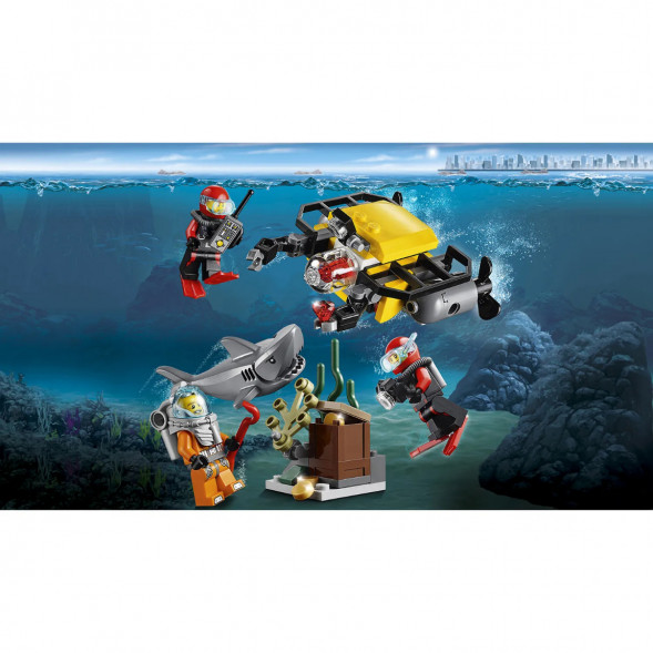 Конструктор LEGO City Deep Sea Explorers 60091 Исследование морских глубин в Ульяновске