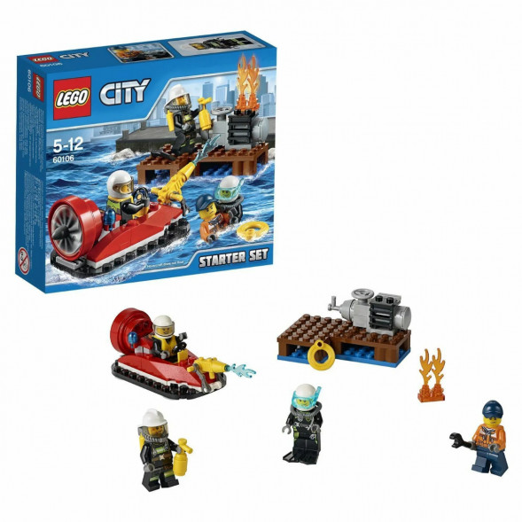 Конструктор LEGO City Fire 60106 Пожарная охрана в Ульяновске