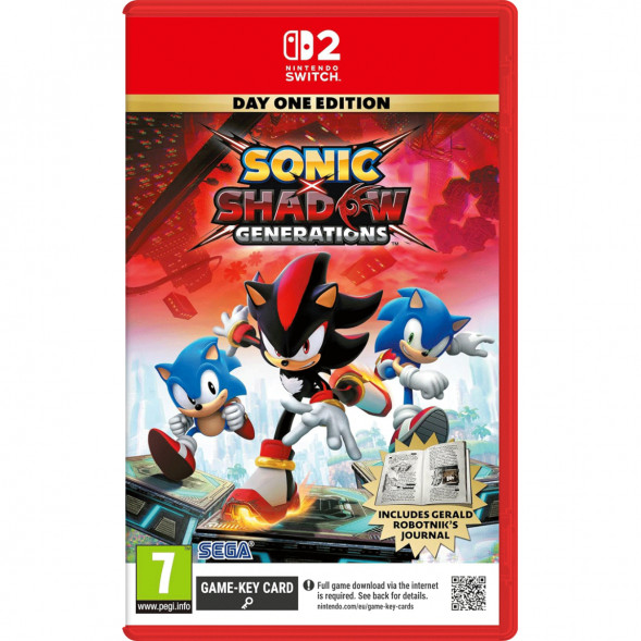 Игра Sonic x Shadow Generations. Day One Edition [Nintendo Switch 2, русские субтитры] в Ульяновске