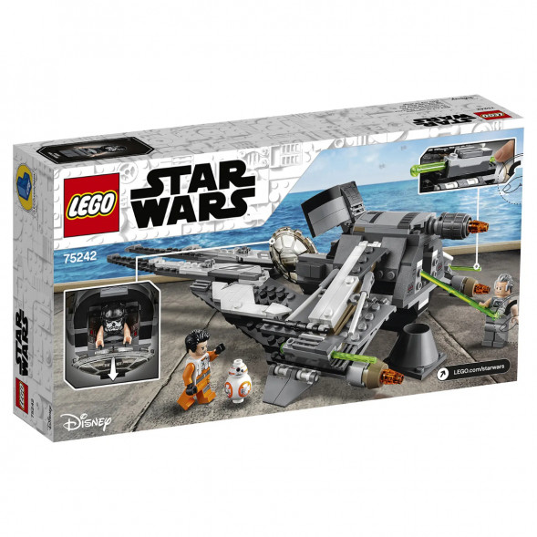 Конструктор LEGO Star Wars 75242 Перехватчик СИД Чёрного аса в Ульяновске